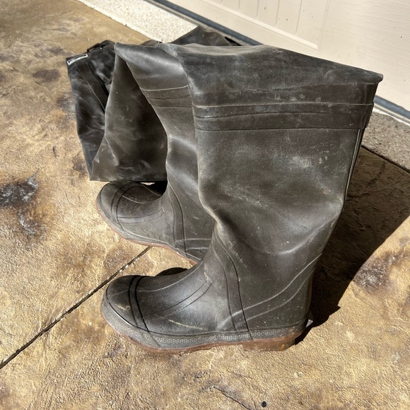 ITASCA Rubber Chest Waders - Size 9 - Picture 6 of 6